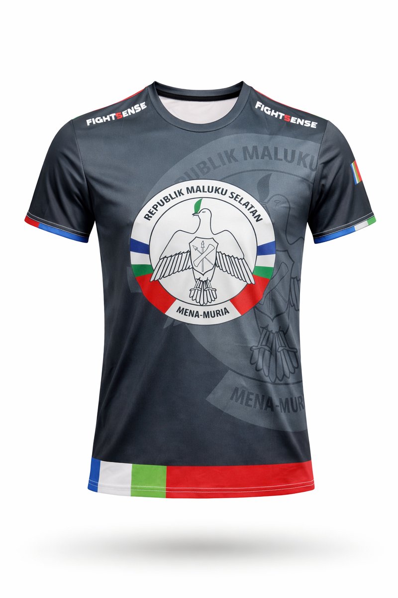 800x1200-53 FightSense Maluku RMS Performance T-Shirt Unisex – Ademend & Sneldrogend Sportshirt - MAAT XL - Afbeelding 1