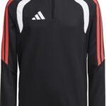 ADIDAS - tiro26l tr topy - T-shirt voetbal train lm jonge - Zwart
