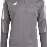 adidas - Tiro 21 Training Top - adidas Tiro - S - Grijs