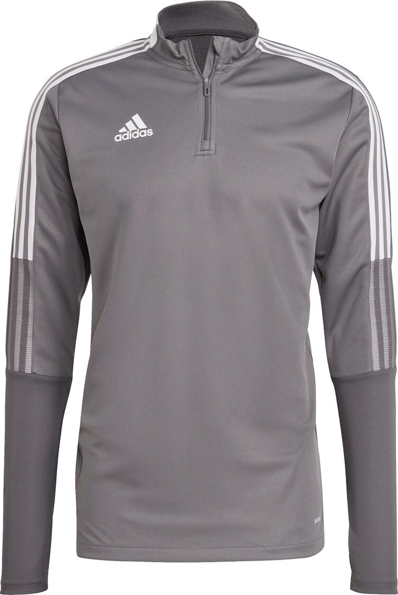 802x1200-7 adidas - Tiro 21 Training Top - adidas Tiro - S - Grijs - Afbeelding 1
