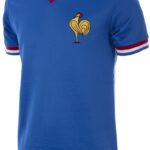 COPA Football - Frankrijk 1971 - Retro voetbalshirt - Heren - S - Blauw