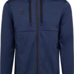 Robey Off Pitch Scuba Jas Met Kap Kinderen - Marine | Maat: 152