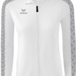 Erima Essential Team Tracktop Jack Dames - Wit / Monument Grey | Maat: 34