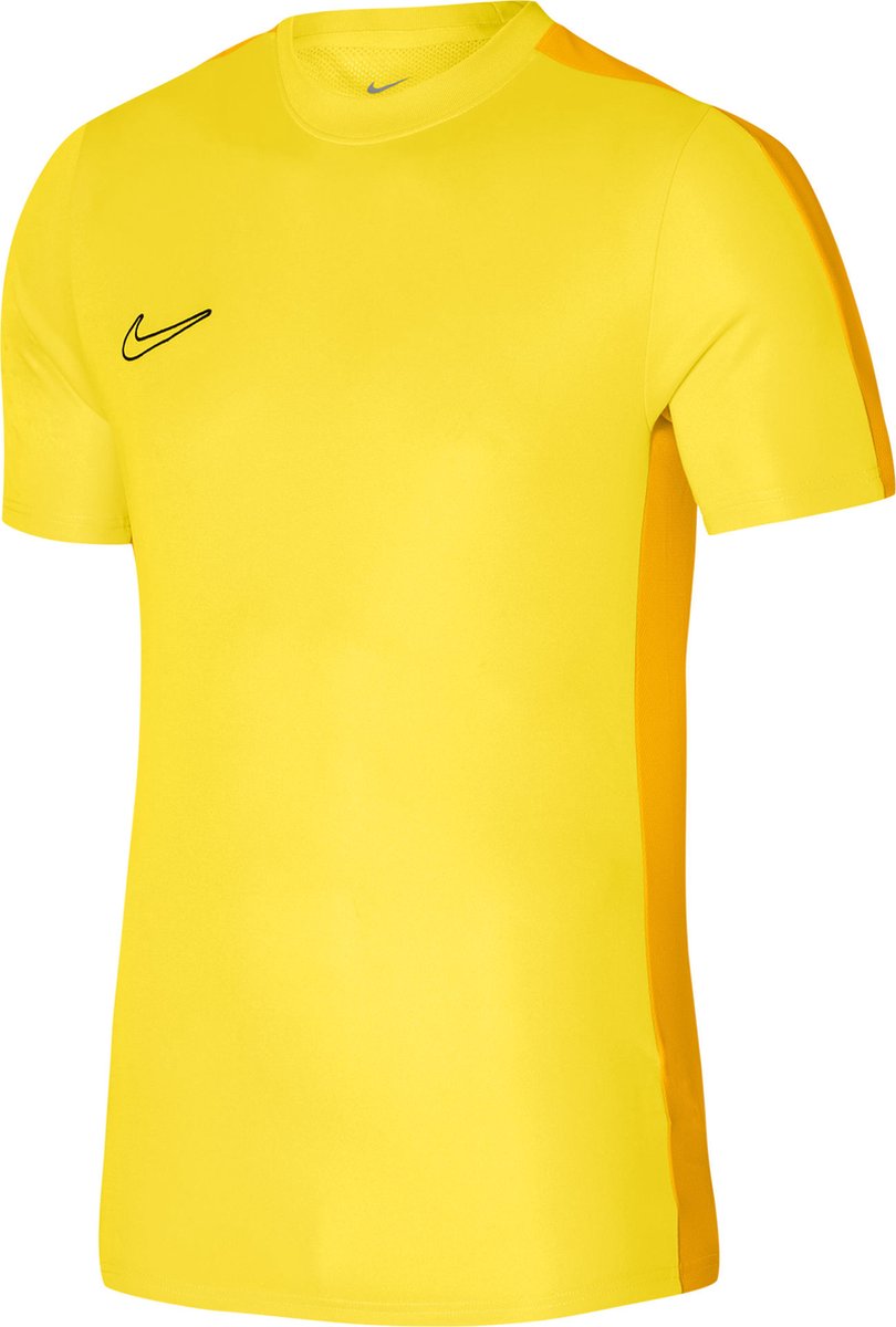 810x1200-20 Nike Academy 23 T-Shirt Heren - Geel | Maat: S - Afbeelding 1