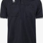 Robey Scheidsrechtersshirt Korte Mouw Heren - Zwart | Maat: 4XL