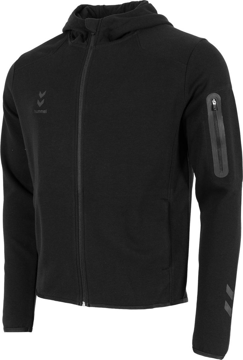 813x1200-8 hummel Ground Hooded Full Zip Sweat Top - Maat 140 - Afbeelding 1