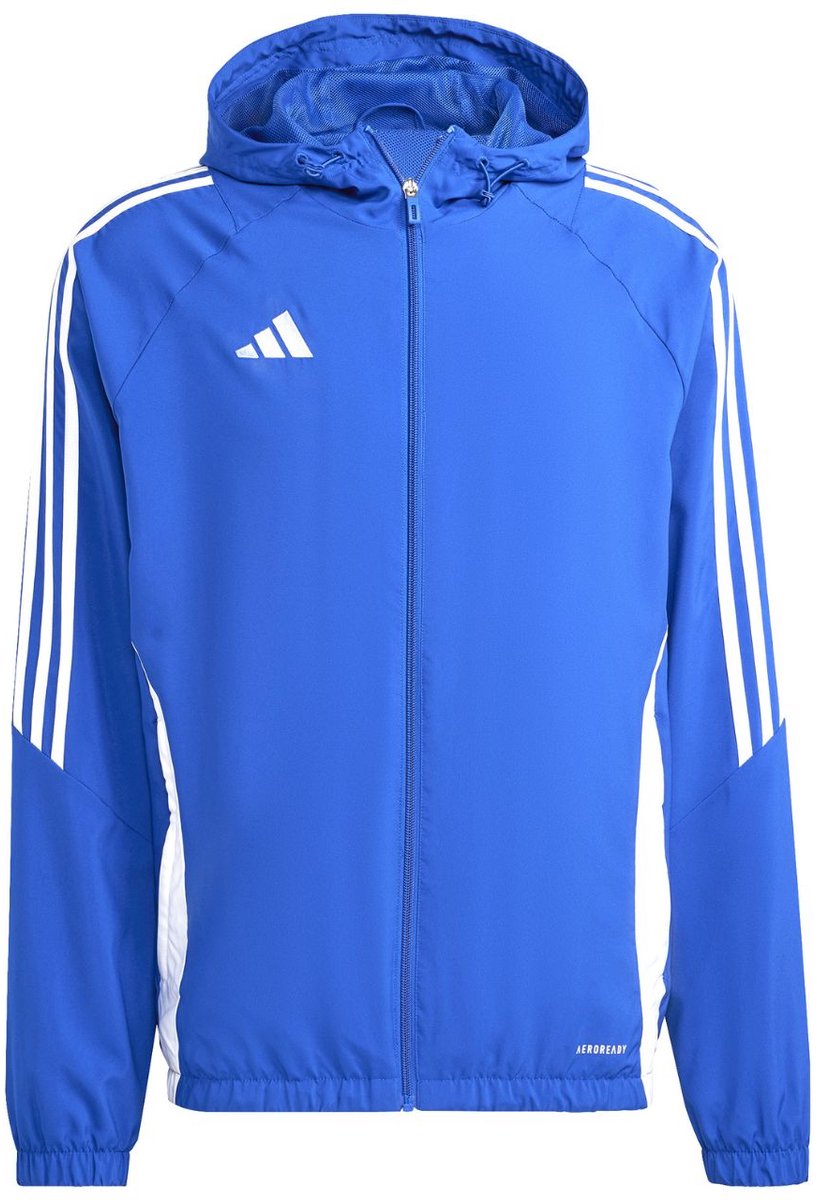 816x1200-61 adidas Jas Heren Tiro 24 Blauw - Maat S - Afbeelding 1