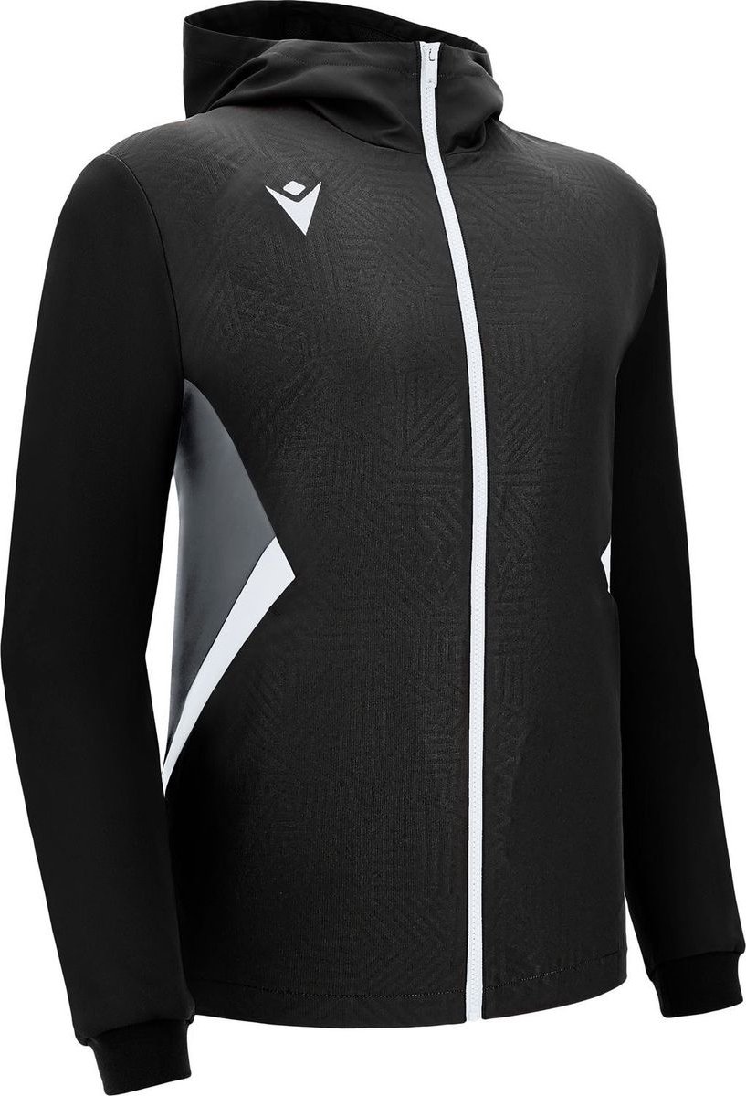 817x1200-10 Macron Victory Tiamat Jas Met Kap Heren - Zwart / Wit | Maat: XL - Afbeelding 1