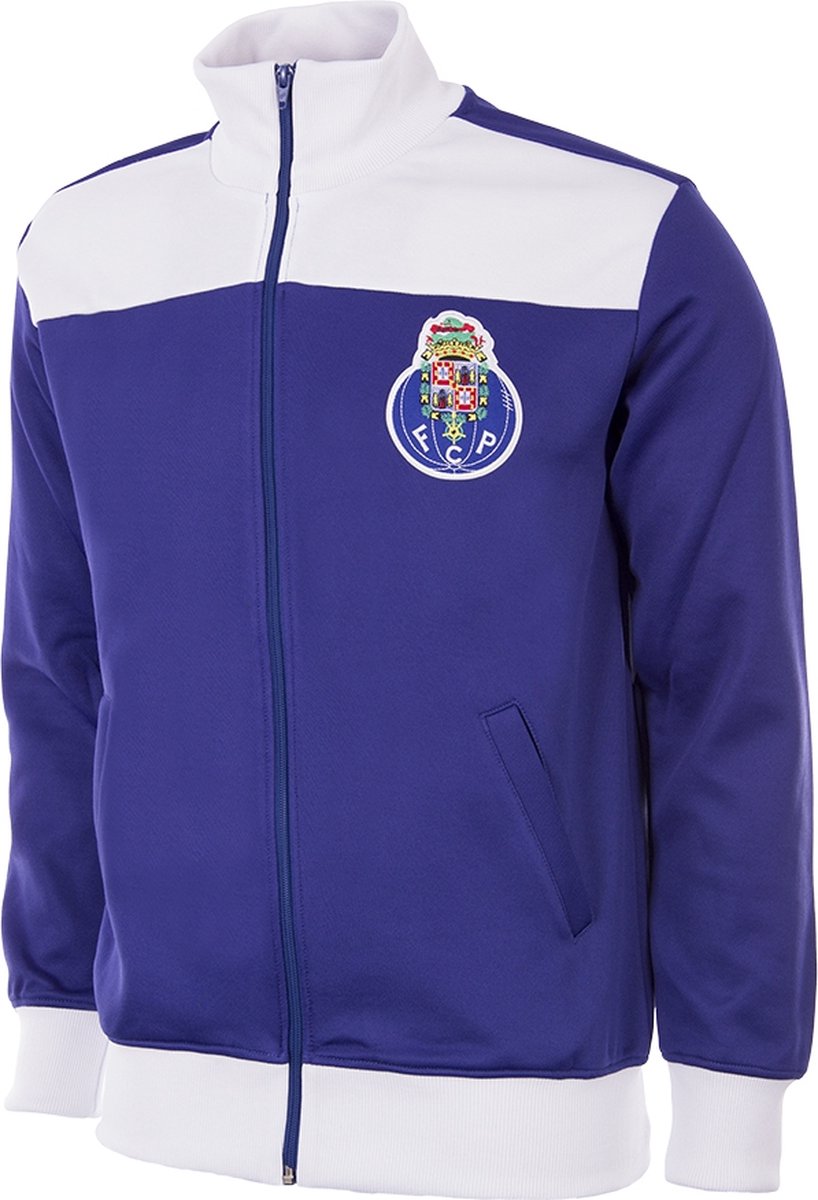 818x1200-60 COPA - FC Porto 1957 Retro Voetbalvest - Heren - Blauw - L - Afbeelding 1