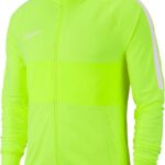 Nike Dry Academy 19 Trainingsjack JR Sportjas - Maat S  - Unisex - geel/wit Maat 128/140