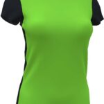 Joma Record Ii T-shirt Met Korte Mouwen Groen,Zwart XL Vrouw