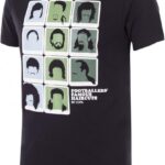 T-shirt met Iconische Haarsnitten Grafisch Ontwerp