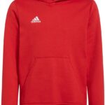 adidas - Entrada 22 Hoodie Youth - Rode Hoodie -152