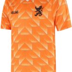 EK 88 Voetbalshirt - Nederlands Elftal - Oranje shirt - Nederlands Elftal Shirt - Voetbalshirts Kinderen - Jongens en Meisjes - Sportshirts - Volwassenen - Heren en Dames - Maat 164