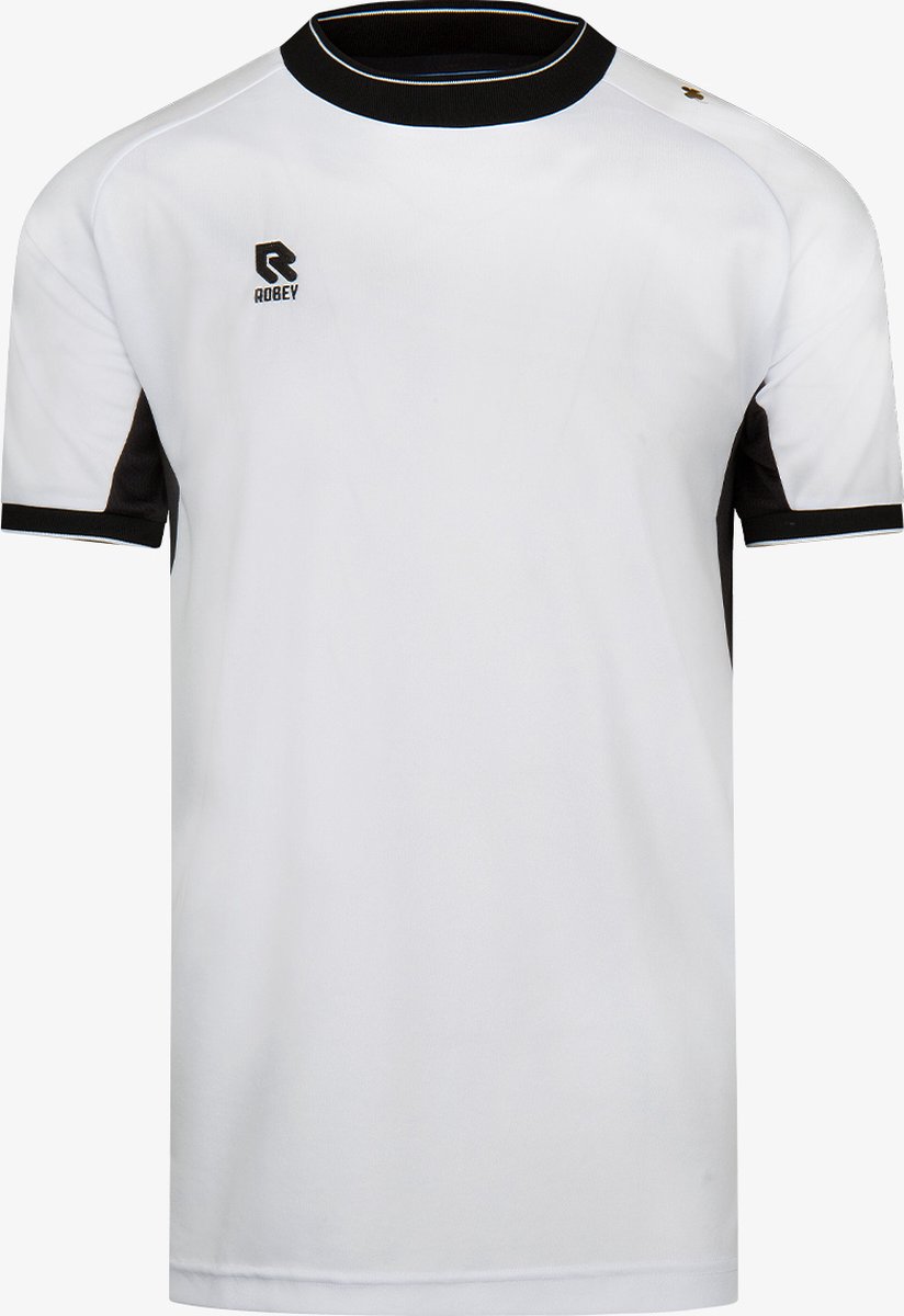 824x1200-13 Robey Victory Shirt Korte Mouw Heren - Wit | Maat: 3XL - Afbeelding 1