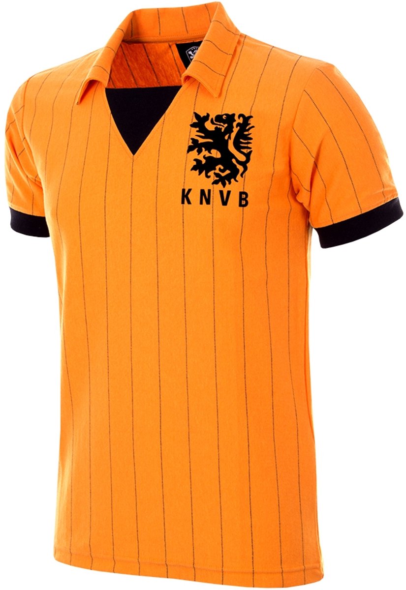825x1200-25 COPA Football - Holland 1983 - Retro Voetbalshirt - Heren - XS - Oranje - Afbeelding 1