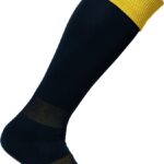 PROACT® Tweekleurige sportsokken PA0300 - Black / Sporty Yellow - 27/30 EU
