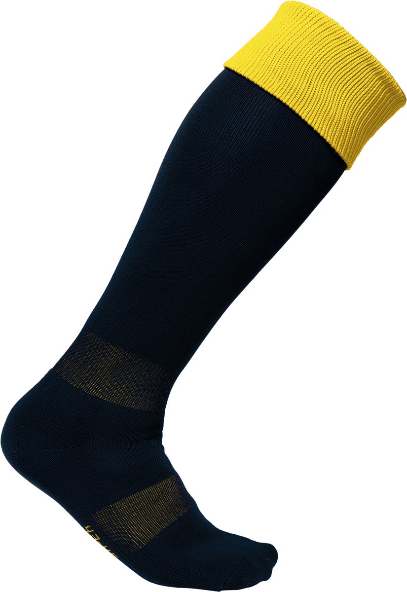 825x1200-6 PROACT® Tweekleurige sportsokken PA0300 - Black / Sporty Yellow - 27/30 EU - Afbeelding 1