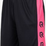 Robey Performance Short Heren - Fluo Roze / Zwart | Maat: 3XL