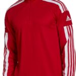 Adidas Squadra 21 Trainingstop Heren - Rood / Wit | Maat: 2XL