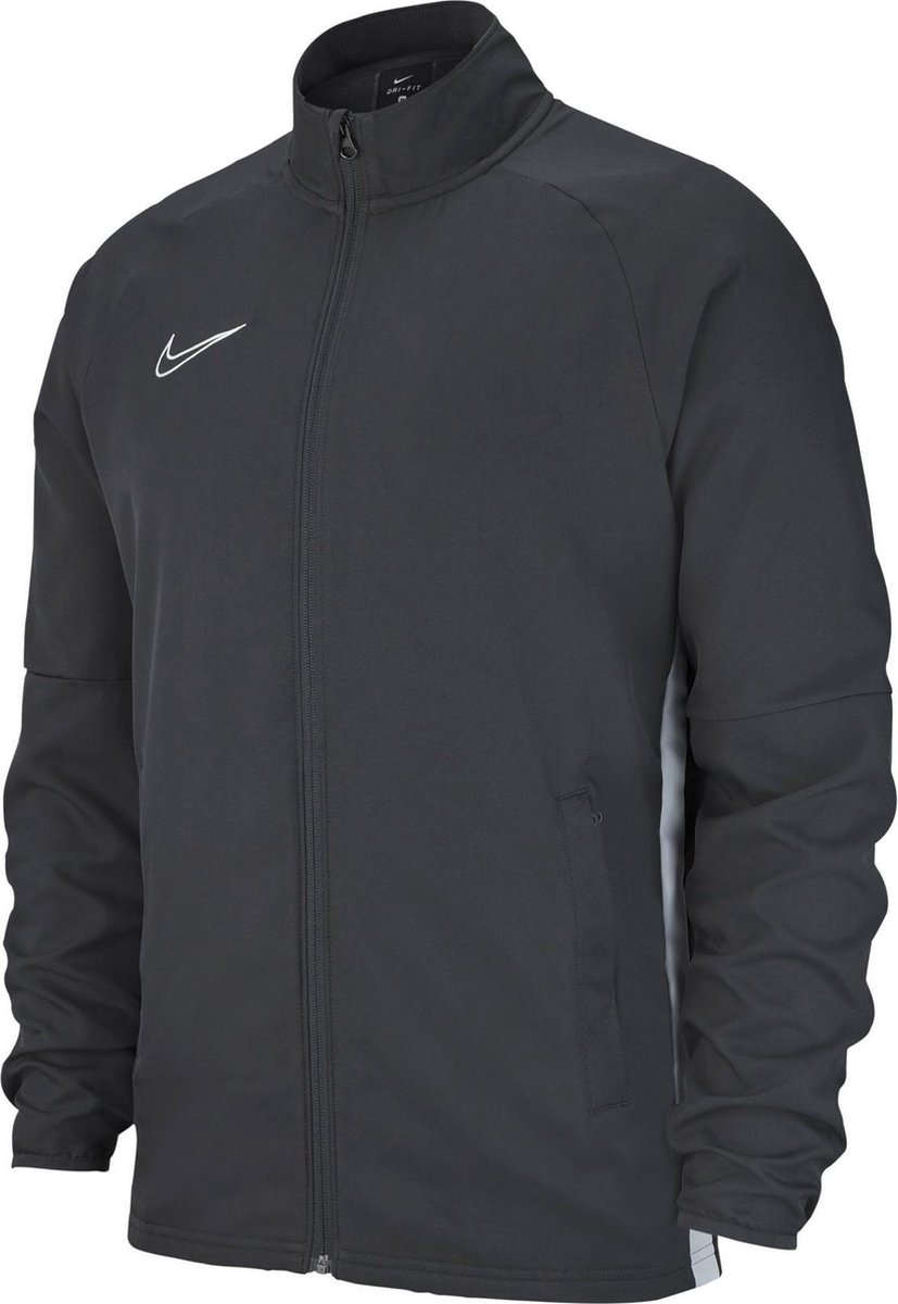 827x1200-26 Nike Dry Academy 19 Trainingsjack JR Sportjas - Maat XS - Unisex - zwart/wit Maat 116/128 - Afbeelding 1