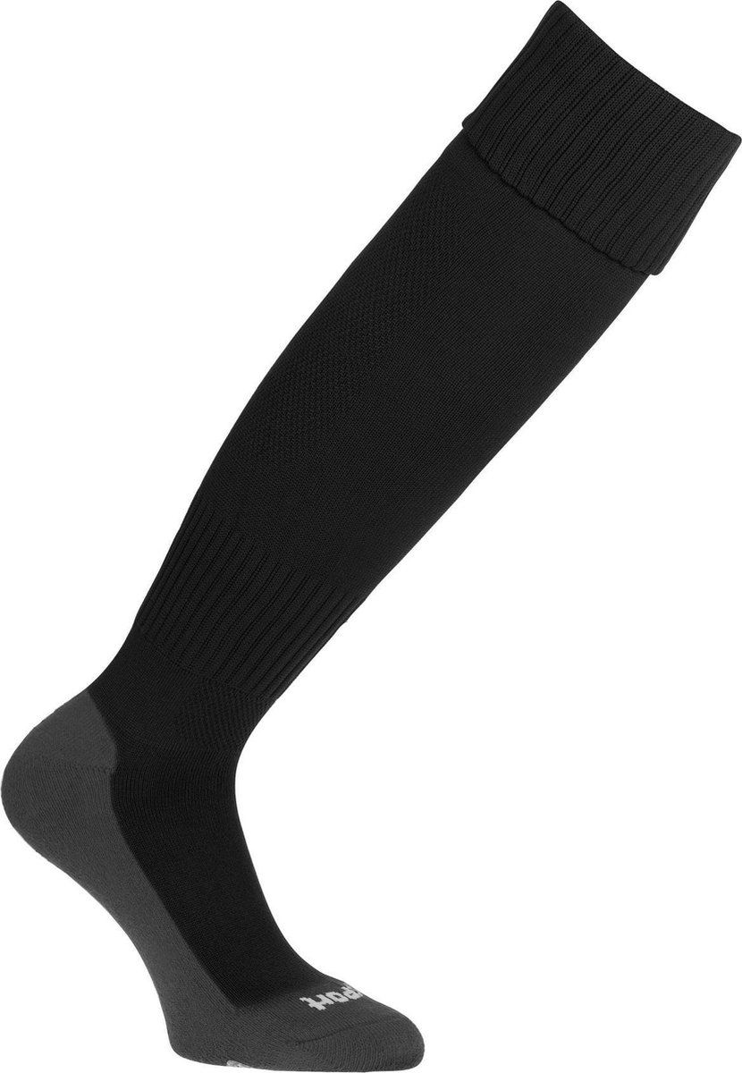 830x1200-14 Uhlsport Team Pro Voetbalkousen - Zwart | Maat: 37-40 - Afbeelding 1