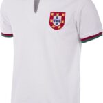 COPA - Portugal 1972 Uit Retro Voetbalshirt - Mannen - Wit - L