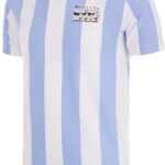 COPA Football - Argentinië 1986 Wereldkampioenen - Borduurwerk T-shirt - Heren - XS - Wit