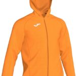 Joma Menfis Jas Met Kap Kinderen - Fluo Oranje | Maat: XS (164)