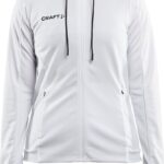 Craft Evolve Jas Met Kap Dames - Wit | Maat: S