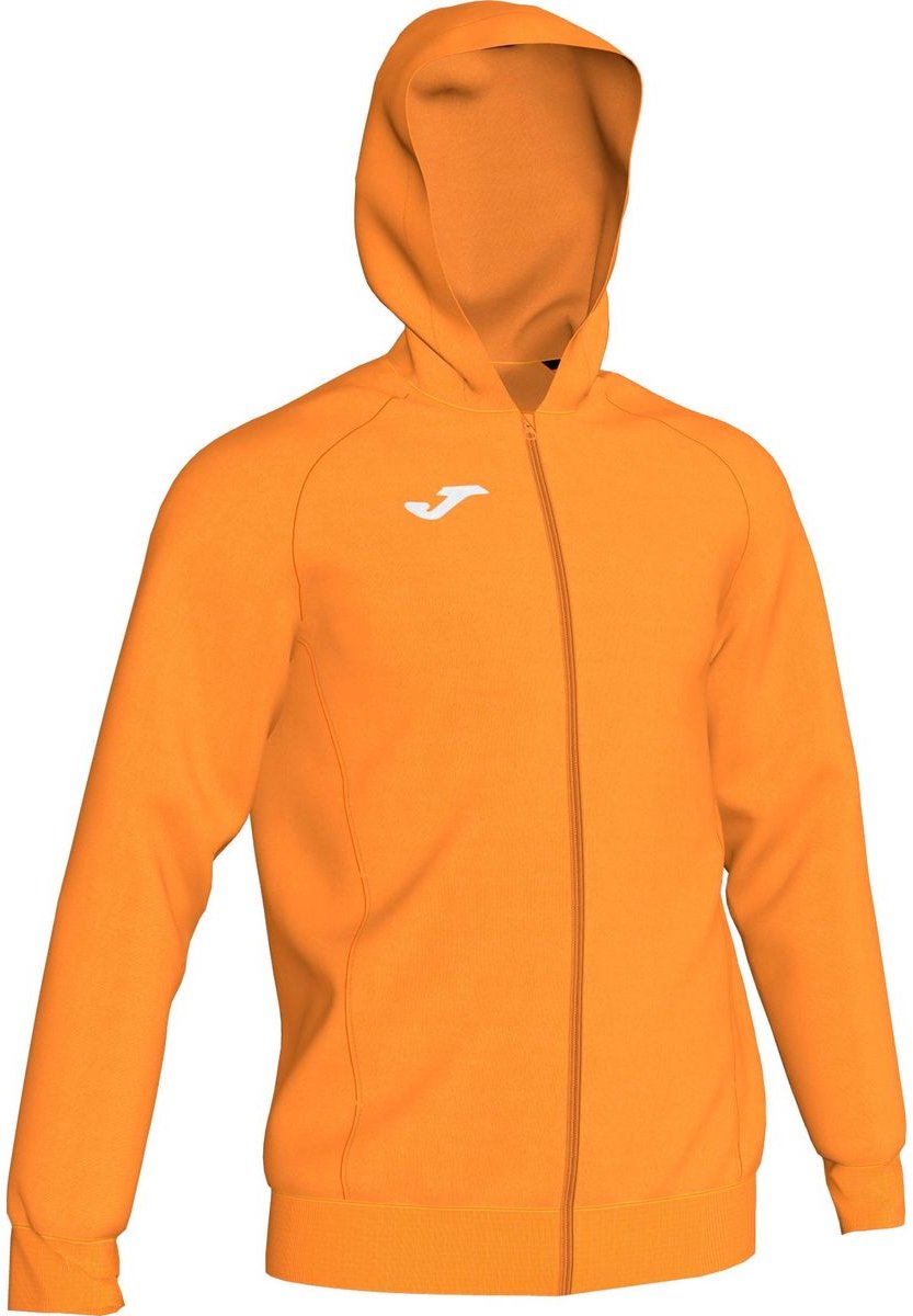 833x1200 Joma Menfis Jas Met Kap Kinderen - Fluo Oranje | Maat: XS (164) - Afbeelding 1