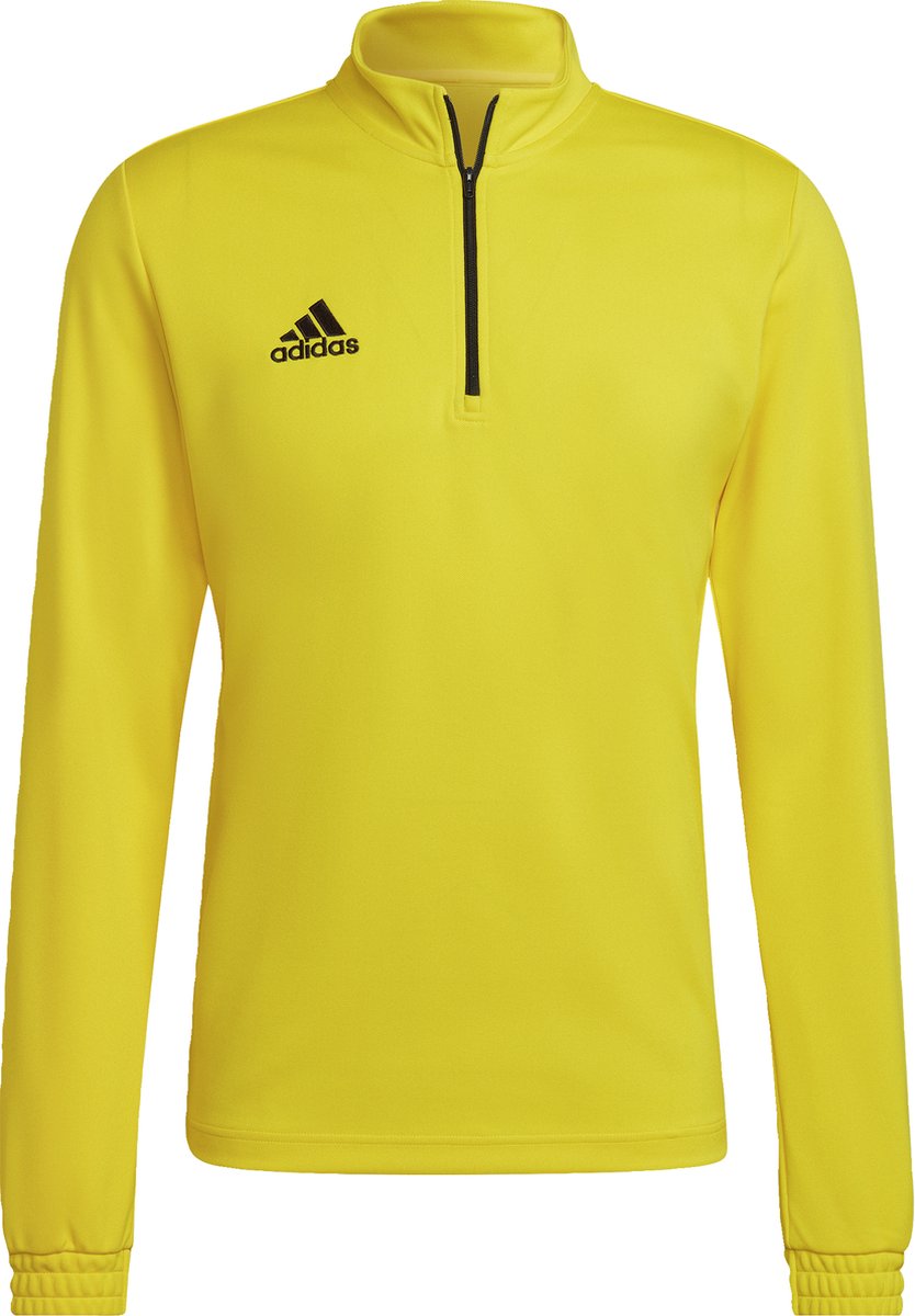 834x1200 adidas Performance Entrada 22 Trainingsshirt - Heren - Geel- M - Afbeelding 1