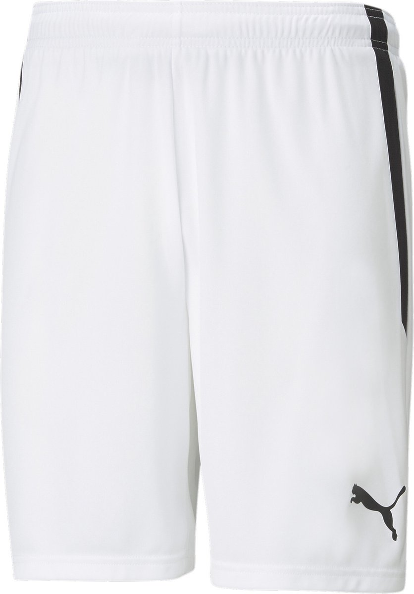 836x1200-47 PUMA teamLIGA Shorts Heren sportbroek - Puma White-Puma Black - Afbeelding 1