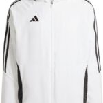 adidas Jas Heren Tiro 24 Wit-Zwart - Maat XL