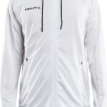 Craft Evolve Jas Met Kap Heren - Wit | Maat: 3XL