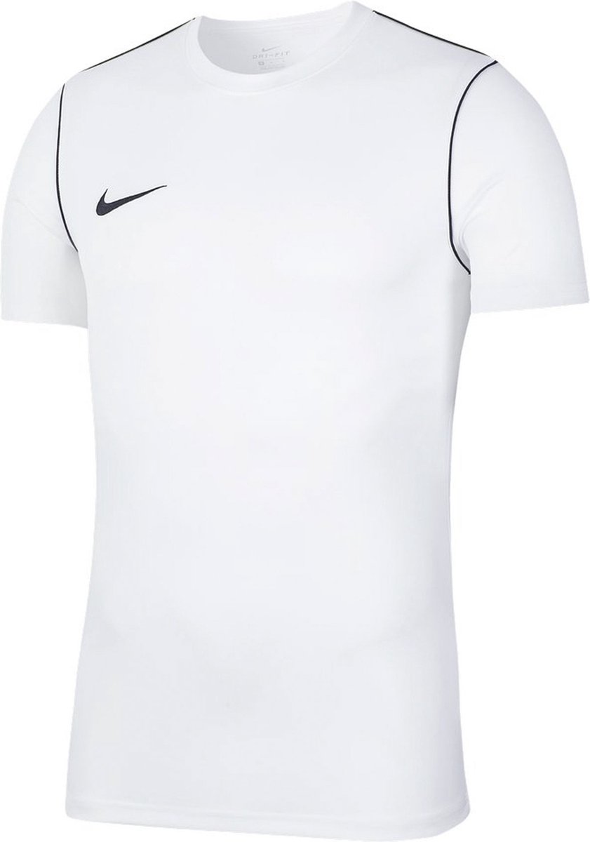 841x1200-42 Nike Park 20 SS Sportshirt - Maat 116 - Unisex - wit/zwart - Afbeelding 1