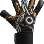 Elite Sport Nobre Black Keepershandschoenen - Zwart / Goud | Maat: 9