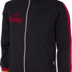 COPA - AS Roma 1977 - 78 Retro Voetbalvest - Heren - Zwart - M