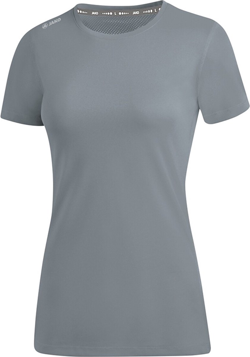 842x1200-18 Jako - T-Shirt Run 2.0 Woman - T-shirt Run 2.0 - 34 - Grijs - Afbeelding 1