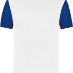 SportSportshirt Kind 10/12 years (10/12 ans) Proact Ronde hals Korte mouw White / Dark Royal Blue 100% Polyester
