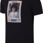 COPA - Maradona Argentinië Football Sticker T-Shirt - Heren - Zwart - L