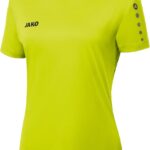 Dames Sportshirt Korte Mouw in Limoen - Ademend en Sneldrogend Polyester