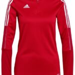 adidas - Tiro 21 Training Top Women - Voetbal Longsleeve - M - Rood