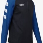 Robey Performance Ziptop Heren - Zwart / Royal | Maat: M