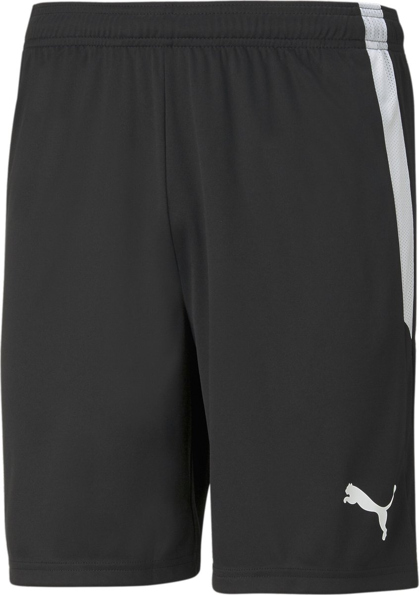 846x1200-30 PUMA teamLIGA Shorts Heren sportbroek - Puma Black-Puma White - Afbeelding 1