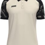 Jako Sonic Polo Heren - Off White / Zwart | Maat: XXL