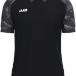 Jako Sonic Polo Heren - Zwart / Antraciet | Maat: 3XL