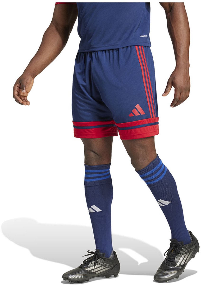 848x1200-8 Adidas Squadra 25 Korte Broek Blauw L Man - Afbeelding 1