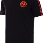 COPA - AS Roma Black Taper T-Shirt - Mannen - Zwart - M