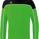 Erima Change Sweatshirt Met Capuchon Kinderen - Green / Zwart / Wit | Maat: 140